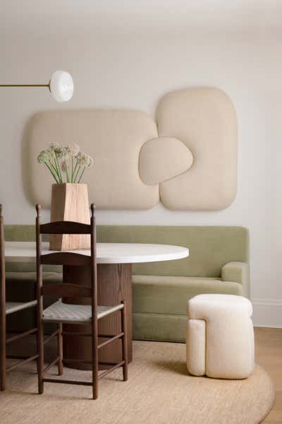  Craftsman Mediterranean Dining Room. Dolores Heights Residence by Studio AHEAD.