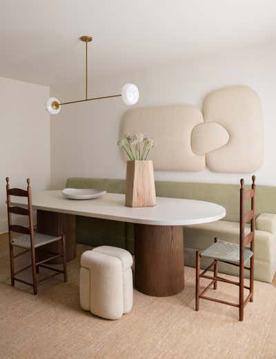  Eclectic Dining Room. Dolores Heights Residence by Studio AHEAD.