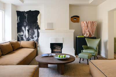 Art Deco Living Room. Dolores Heights Residence by Studio AHEAD.