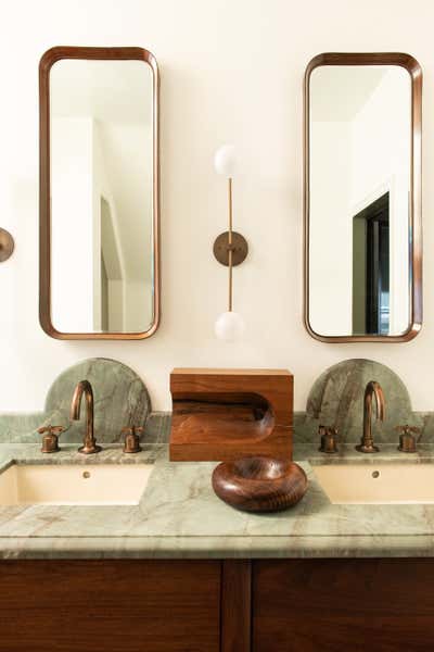  Maximalist Transitional Bathroom. Pacific Heights Residence II by Studio AHEAD.