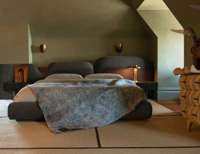 Art Deco Bedroom. Pacific Heights Residence II by Studio AHEAD.