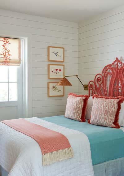  Beach Style Bedroom. Guest House Hideaway by Jessica Lagrange Interiors.