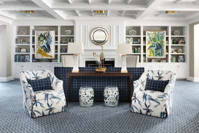  Transitional Coastal Country House Living Room. Waterfront Estate by Jamie Merida Interiors.