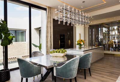  Maximalist Family Home Kitchen. Boca Raton Elevated by Marbé Designs.