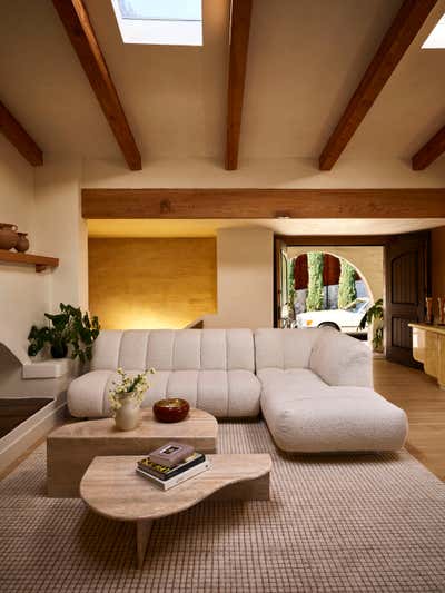  Modern Family Home Living Room. Beachwood Canyon by Night Palm Studio.