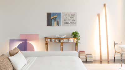  Contemporary Eclectic Apartment Bedroom. Allison Island by STUDIO SANTOS.
