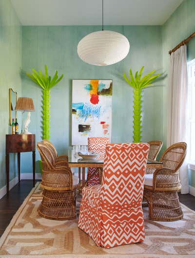  Beach Style Dining Room. Little Ranch by Helen Bergin Interiors.