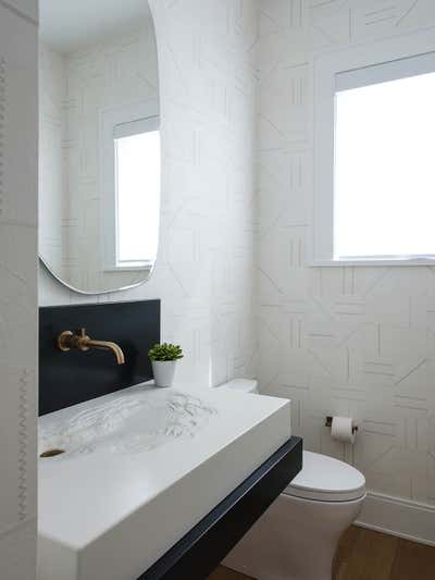  Transitional Family Home Bathroom. Larkmead by Celia Welch Interiors.