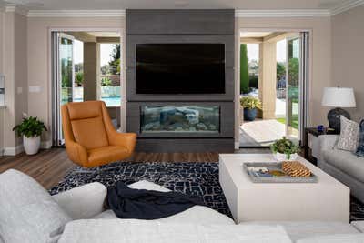  Contemporary Family Home Living Room. Merlin Drive by  Grawski Studios.