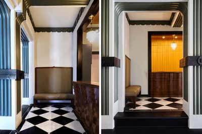  Art Deco Office Entry and Hall. World of Wonder by Gil Interiors Inc.