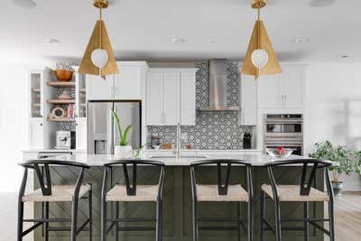  Transitional Modern Apartment Kitchen. Rocketts Landing by Samantha Heyl Studio.