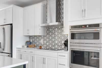 Transitional Apartment Kitchen. Rocketts Landing by Samantha Heyl Studio.