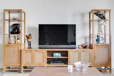  Transitional Modern Apartment Living Room. Rocketts Landing by Samantha Heyl Studio.