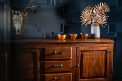  Rustic Farmhouse Country House Entry and Hall. 18th century oak sideboard restoration by Patience & Gough.