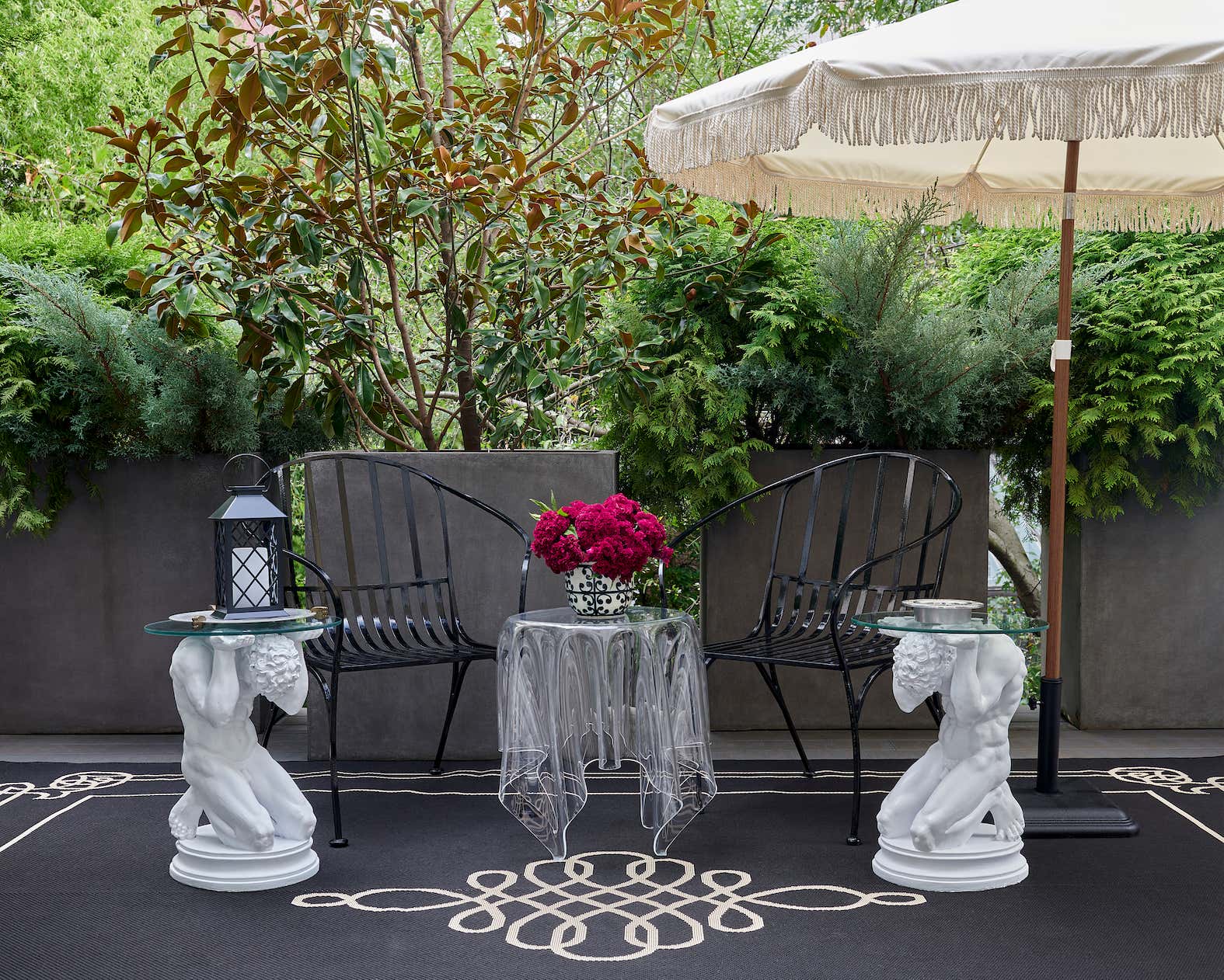 Bohemian Patio and Deck