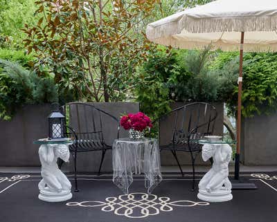  Traditional Family Home Patio and Deck. Brooklyn Designer Showhouse 2022 by Tara McCauley, LLC.