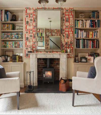  Eclectic Family Home Office and Study. Georgian Townhouse by Astman Taylor.