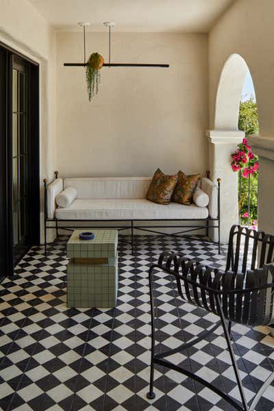  Transitional Modern Family Home Patio and Deck. Los Feliz by Proem Studio.