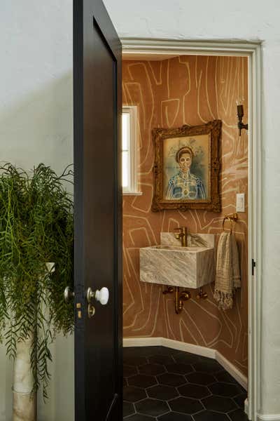  Transitional Family Home Bathroom. Los Feliz by Proem Studio.