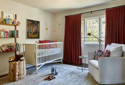  Transitional Family Home Children's Room. Los Feliz by Proem Studio.