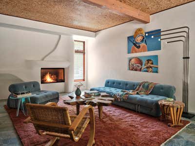  Craftsman Rustic Living Room. Beverly Hills by Proem Studio.
