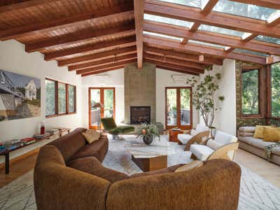 Craftsman Living Room. Beverly Hills by Proem Studio.