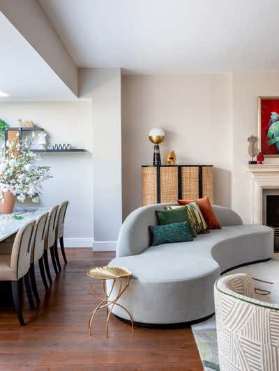  Eclectic Family Home Living Room. Project Lyndale by Littlemoredesign.