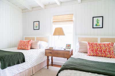  Cottage Preppy Beach House Bedroom. Arrogantly Shabby by Jill Howard Design Studio.