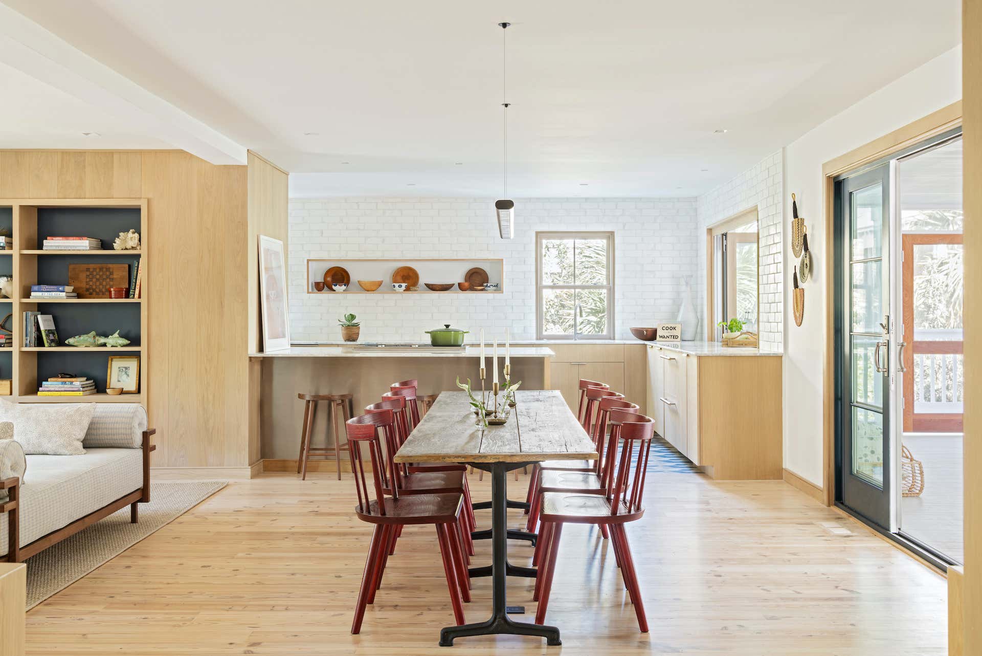 Beach Style Dining Room