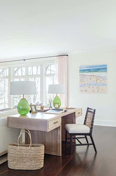  Beach Style Bohemian Living Room. Marsh Oak  by Jill Howard Design Studio.