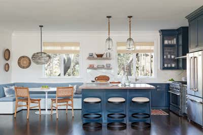  Bohemian Preppy Kitchen. Marsh Oak  by Jill Howard Design Studio.