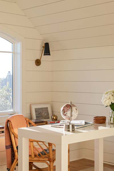  Bohemian Preppy Office and Study. Marsh Oak  by Jill Howard Design Studio.