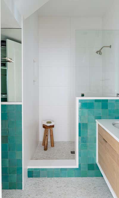  Organic Bathroom. Historical Renovation  by Jill Howard Design Studio.