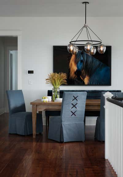  Contemporary Family Home Dining Room. Bay Street by KMH Design.