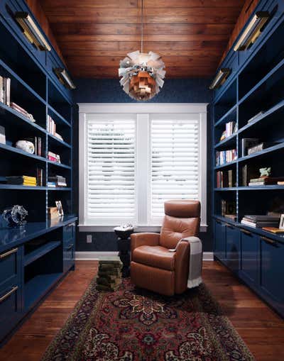  Transitional Family Home Office and Study. Bay Street by KMH Design.