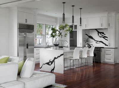  Transitional Family Home Kitchen. Bay Street by KMH Design.