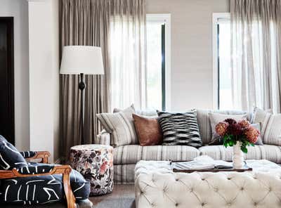  Modern Transitional Family Home Living Room. Caulfield Residence by Marylou Sobel.
