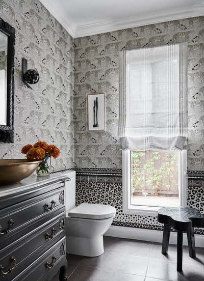  Transitional Family Home Bathroom. Caulfield Residence by Marylou Sobel.