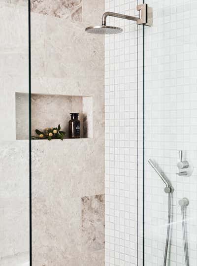  Transitional Family Home Bathroom. Caulfield Residence by Marylou Sobel.