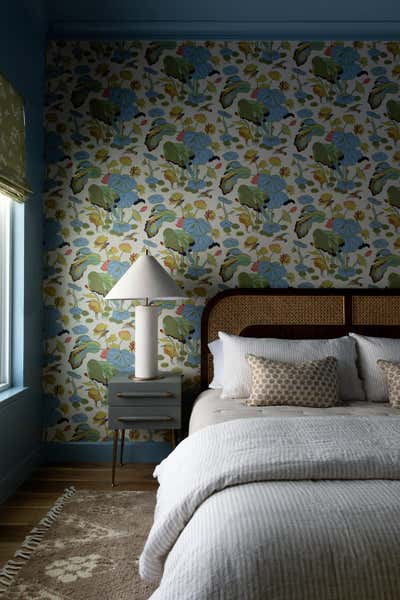  Maximalist Family Home Bedroom. Westlake by Shannon Eddings Interiors.