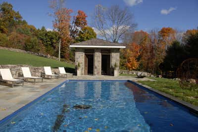  Modern Country House Patio and Deck. Stone House Restoration & Design by DiGuiseppe.