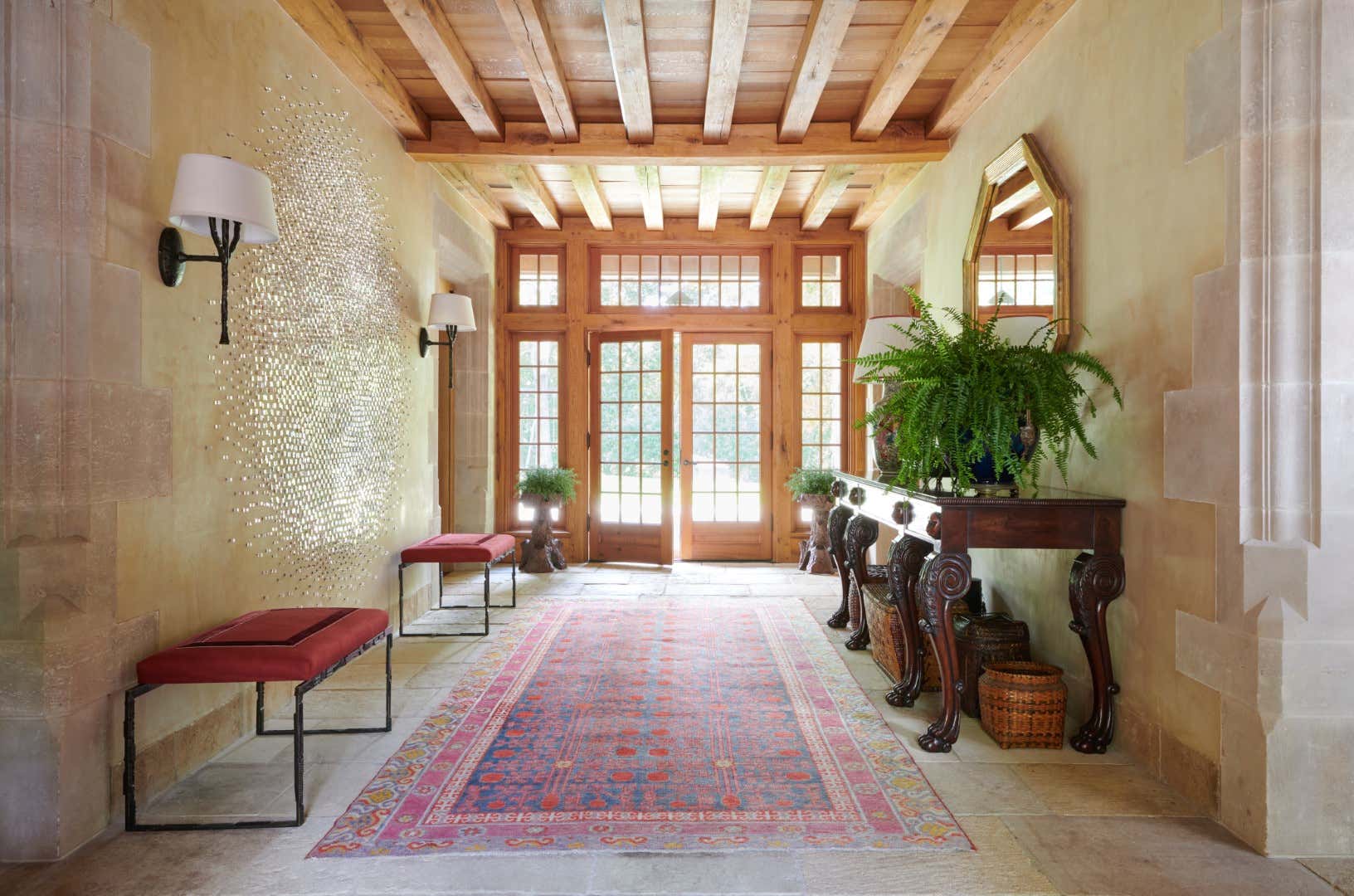 Entry and Hall by Ann Wolf Interior Decoration | 1stDibs