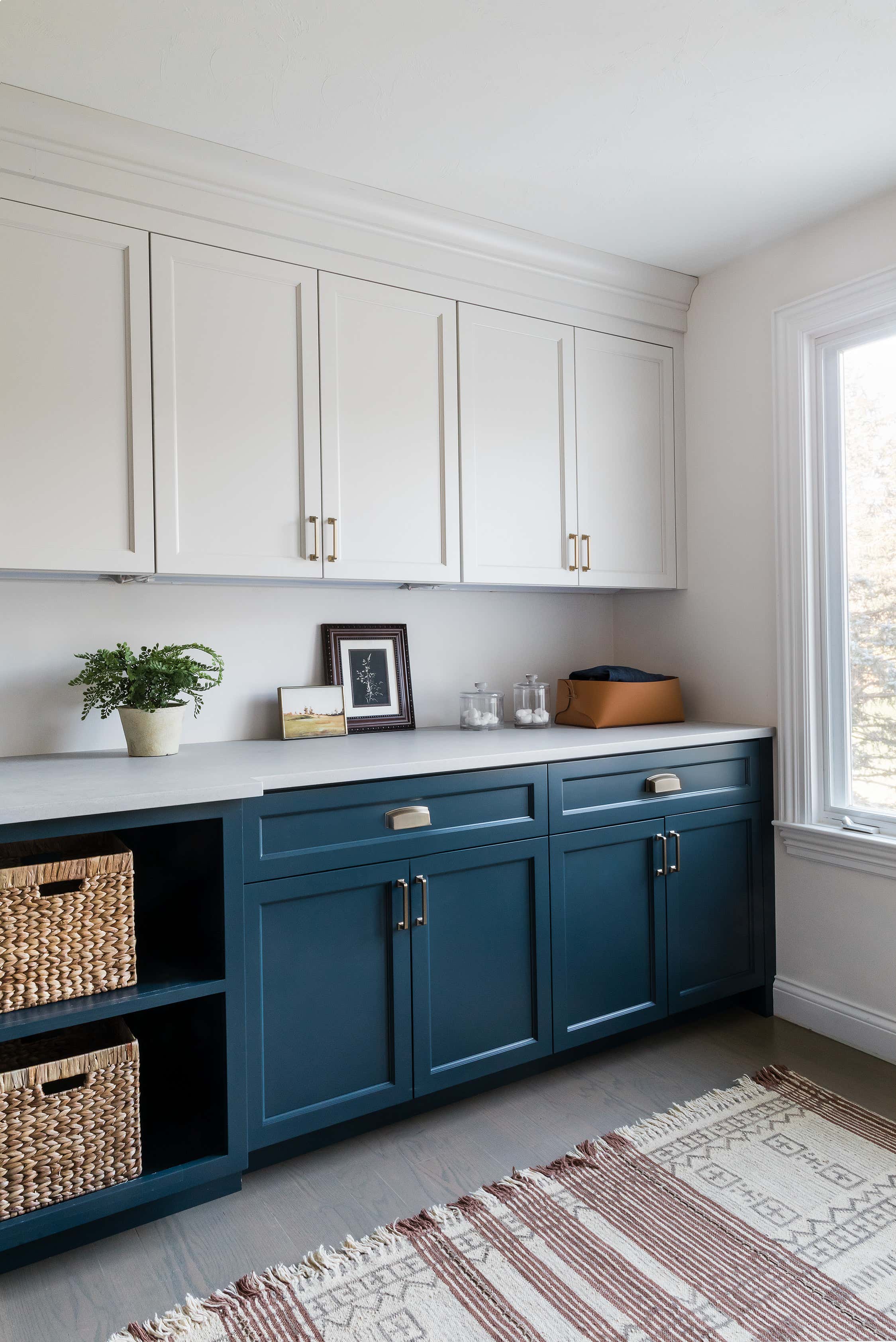 Eclectic Storage Room and Closet