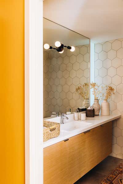  Contemporary Modern Mixed Use Bathroom. Laurel Canyon by Peti Lau Inc.