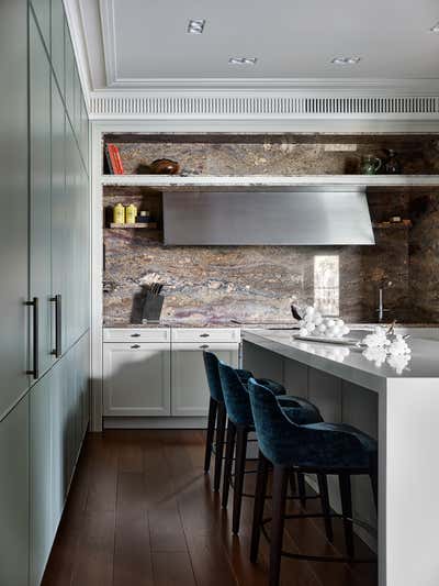  Eclectic Apartment Kitchen. Luxury Modern Apartment by O&A Design Ltd.