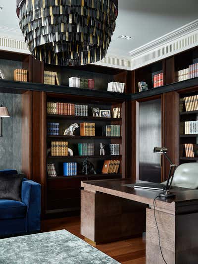  Modern Apartment Office and Study. Luxury Modern Apartment by O&A Design Ltd.