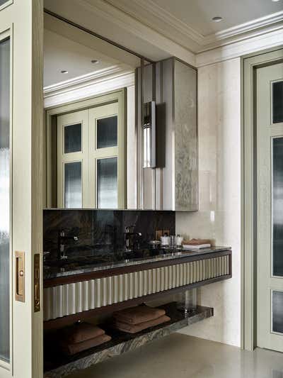  Eclectic Modern Apartment Bathroom. Luxury Modern Apartment by O&A Design Ltd.