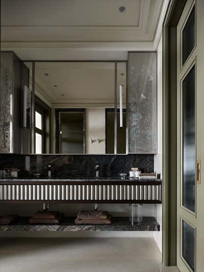 Contemporary Apartment Bathroom. Luxury Modern Apartment by O&A Design Ltd.