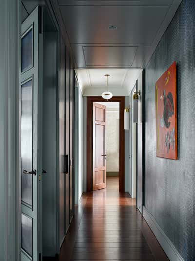  Modern Apartment Entry and Hall. Luxury Modern Apartment by O&A Design Ltd.