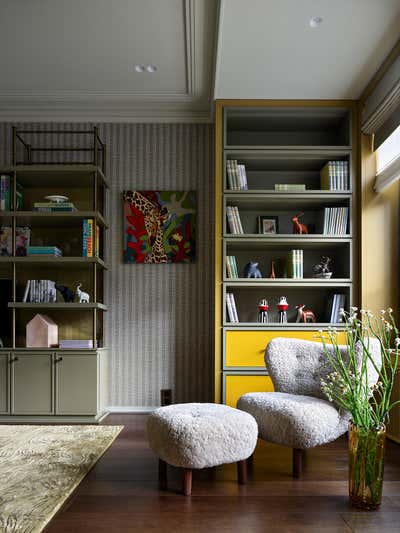  Eclectic Apartment Children's Room. Luxury Modern Apartment by O&A Design Ltd.